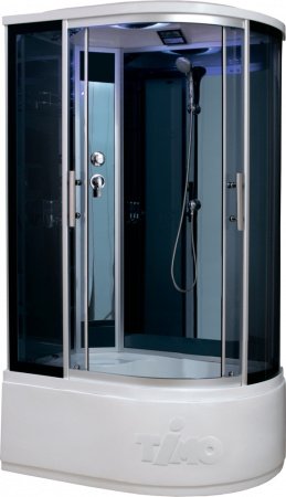 Душевая кабина Timo Standart T-1110 P L 110x85x220 профиль хром матовый, стекло прозрачное