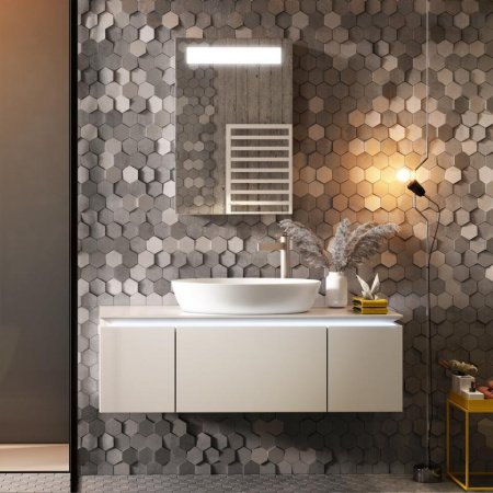 Раковина накладная 61см Villeroy & Boch Artis 41986101 alpin