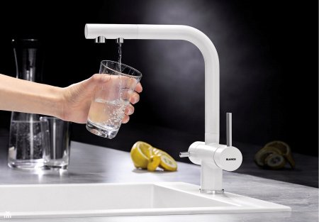 Смеситель для кухни Blanco Fontas II 525141 белый