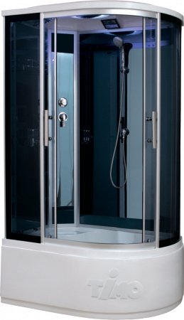 Душевая кабина Timo Standart T-1120 P L 120x85x220 профиль хром матовый, стекло прозрачное