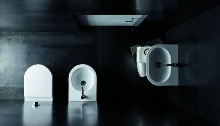Унитаз Azzurra Nuvola Mini NUV146/Sosk bianco lucido