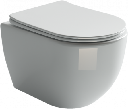 Унитаз подвесной Ceramica Nova Mia CN1805 белый