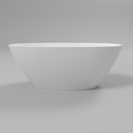 Ванна WHITECROSS Onyx B 160x75 (белый глянец) иск. камень