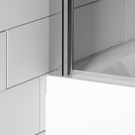 Шторка для ванны Riho Nautic 3000 N107 75x150 Хром