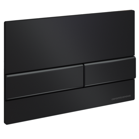 Система инсталляции для унитазов CERAMICA NOVA Envision CN1002B с кнопкой смыва Flat цвет черный матовый, креплениями