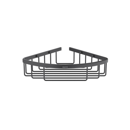 Угловая полка Aquatek AQ4906MB черный матовый