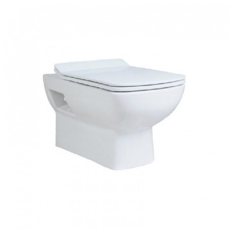 Унитаз подвесной Creo Ceramique Tours TO1100N+TO1001N белый