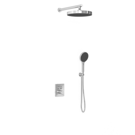 Душевой комплект Vincea Inspire VSFW-3I21T2CH встраиваемый, термостатический, 2 режима, хром