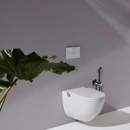 Гигиенический душ со смесителем Rav Slezak Seina SE843/1CMAT, черный