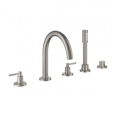 Комплект смесителей для ванны Grohe Atrio 19922DC3 суперсталь