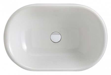 Раковина накладная 60см Azzurra Nuvola NUV200/AP6bi белый