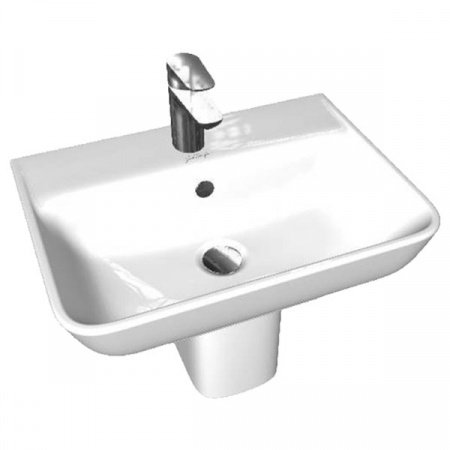 Раковина Jacob Delafon Struktura 55 EGE112-00 Белая