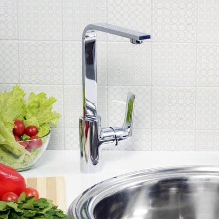 Смеситель для кухни WasserKraft Neime 1907 хром