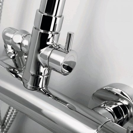 Душевая стойка WasserKRAFT A13302 хром