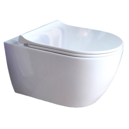 Унитаз подвесной Aquatek Поларис AQ0700-00 с сиденьем Soft Close