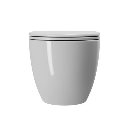 Унитаз подвесной Point Афина PN41041 безободковый, сиденье микролифт