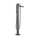 Смеситель напольный для ванны Hansgrohe Metropol 32532340 хром черный шлифованный