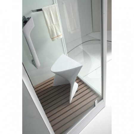 Душевая кабина Orans 89102LW 150x100x220 профиль белый, стекло прозрачное