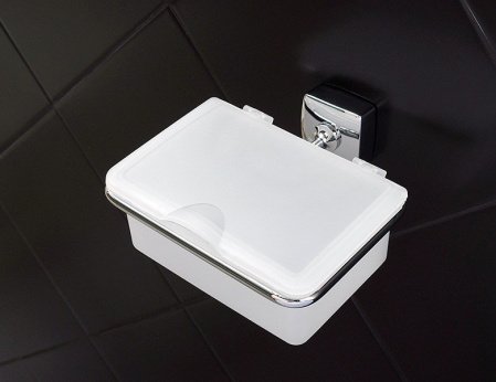 Диспенсер для ватных дисков Fixsen Kvadro FX-61318 Хром