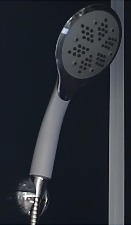 Душевая кабина Parly Classic CM101 100x100x215 профиль белый, стекло тонированное