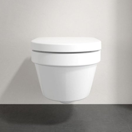 Унитаз подвесной безободковый Villeroy&Boch Architectura Pack 4694HR01 с сиденьем микролифт