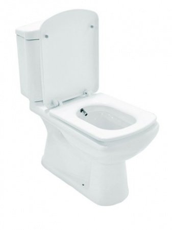 Унитаз напольный унитаз-компакт Creo Ceramique Tours TO1002BN+TO1003N+TO1001N белый