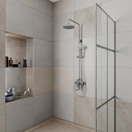 Душевая система D&K Bayern.Fürth DA1523701B18, хром