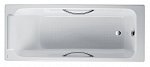 Чугунная ванна Jacob Delafon Parallel E2948 170x70 см с отверстиями для ручек