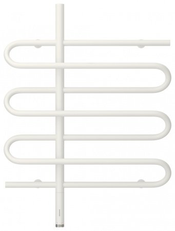 Полотенцесушитель электрический Сунержа Эпатаж 80х60 белый матовый, подключение левое