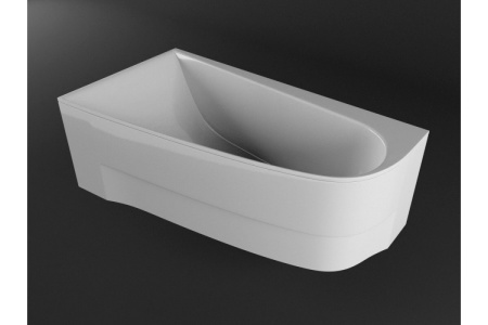 Ванна акриловая левосторонняя Vayer BOOMERANG Гл000010190, 180x100
