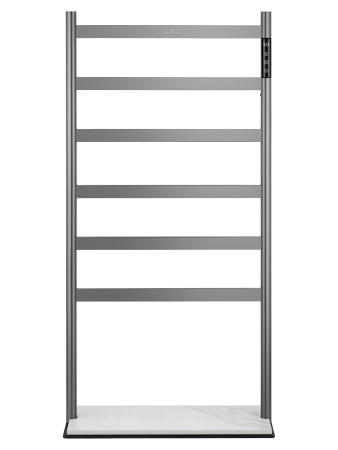 Полотенцесушитель электрический напольный WONZON & WOGHAND ESSEN, Темный графит (WW-A406-GM)