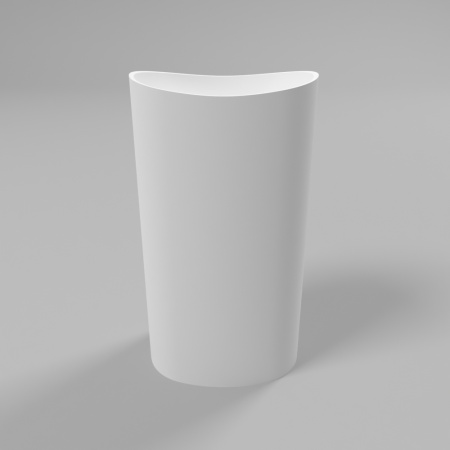 Умывальник WHITECROSS Stella 50x40 (белый мат) иск. камень