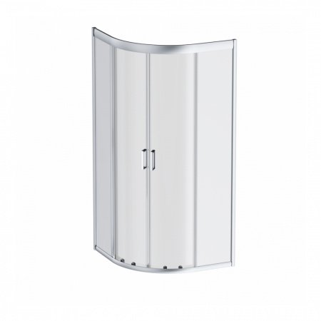 Душевой угол Am.Pm Gem 100x100x190 профиль хром, стекло прозрачное