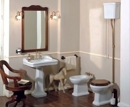 Унитаз Azzurra Giunone GIU100 bianco lucido, выпуск в пол