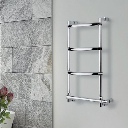 Полотенцесушитель электрический Margaroli Luna 532-4 5323704CRNB 660х470 хром