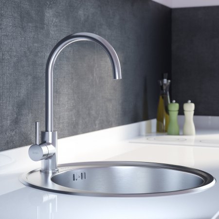 Смеситель для кухни IDDIS Kitchen K05STJ0i05 хром глянцевый