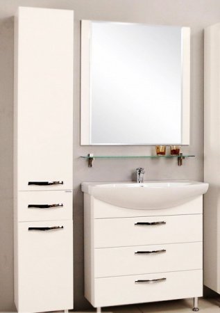 Тумба для комплекта Акватон Ария Н 80 белая