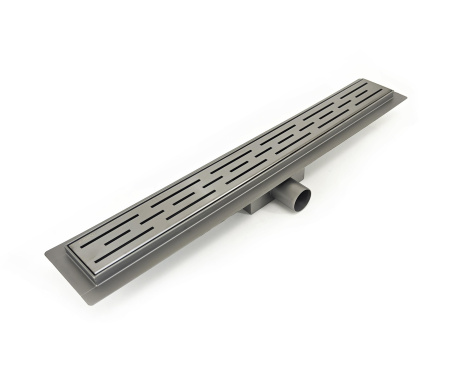 Желоб линейный ESBANO META M-RAIN-80GM 80см оружейная сталь