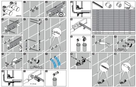 Душевая стойка Hansgrohe Rainfinity 26842700 белый матовый