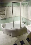Шторка для ванны Ravak VSK2 ROSA 140 Раин 140 L