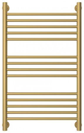 Полотенцесушитель водяной Сунержа Богема+ 80х50 перемычка прямая, золото матовое