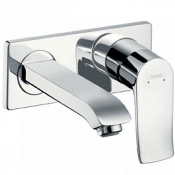 Смеситель для раковины Hansgrohe Metris 31085000 Хром