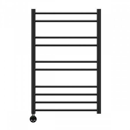 Полотенцесушитель электрический Lemark Ursus LM72810EBL П10 500x800, левый/правый, черный