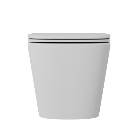 Унитаз подвесной D&K Berlin DT1436016 белый, с сиденьем микролифт