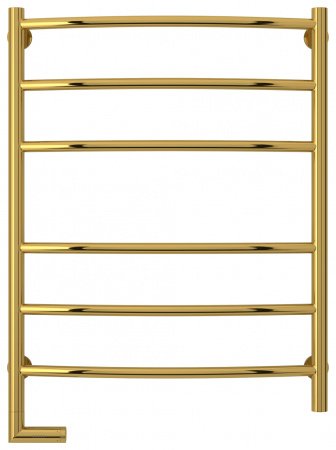 Полотенцесушитель электрический Сунержа Галант 2.0 80х60 золото, подключение правое