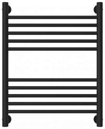 Полотенцесушитель водяной Сунержа Богема+ 60х50 перемычка прямая, черный матовый