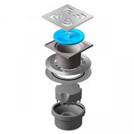 Душевой трап Pestan Confluo Standard 13000019 с решеткой