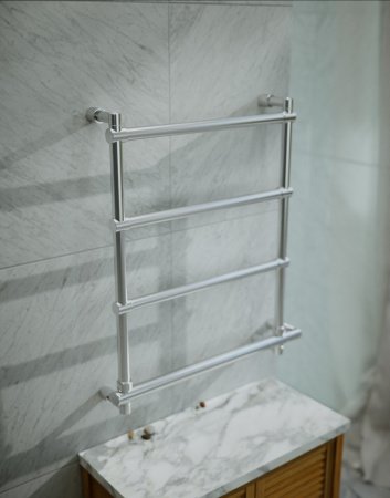 Полотенцесушитель электрический Margaroli Sole 542-4 5424704CRNB 660х570 хром