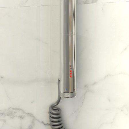 Полотенцесушитель электрический Сунержа Эпатаж 80х60 хром, подключение правое