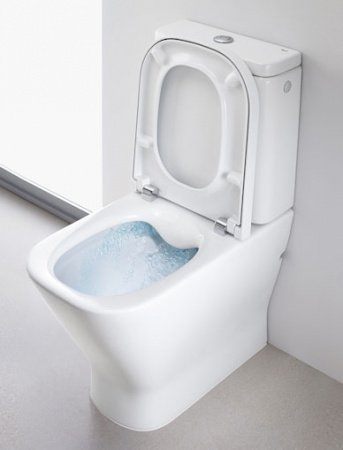 Чаша унитаза-компакта Roca The Gap Rimless 34273700H без бачка и сиденья